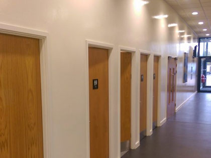 Anti-Graffiti Coating for school stairways